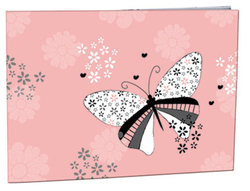 Ziffernplatten mit Schmetterlingsmotiv