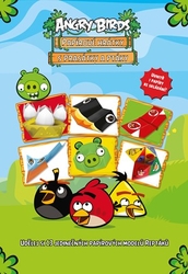 Papierové hry Angry Birds s ošípanými a vtákmi