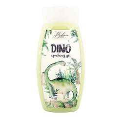 Dětský krémový sprchový gel s olivovým olejem 250 ml – dinosaurus