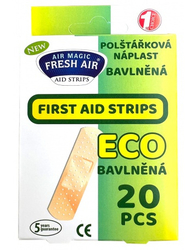 Polštářková náplast eco bavlněná 20ks