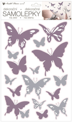 Wall stickers 42 x 25 cm, butterflies 