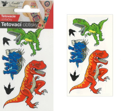 Tetovací obtisky velcí dinosauři