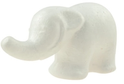 Dílky z polystyrenu slon