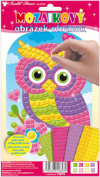 Mosaic owl 21x14cm 