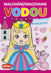 Malování vodou Princezny