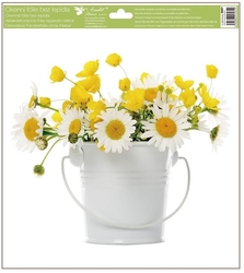 Daisy window film in a bucket 