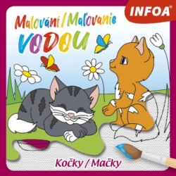 Malování vodou - Kočky