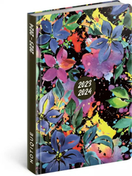 18 -Щоденний щоденник Petito -Квіти 2023/2024, 11 × 17 см
