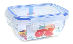 Plastic food box - transparent