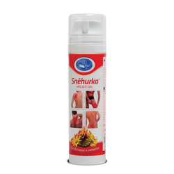 Sněhurka hřejivý gel s kaštanem a arnikou  200ml
