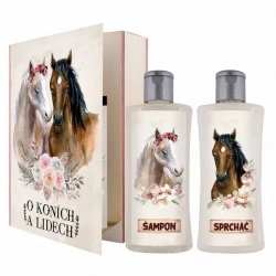 Kosmetická sada kniha O koních a lidech (Bohemia Gift)