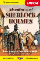 Zrcadlová četba - Dobrodružství Sherlocka Holmese -  Doyle Arthur Conan | Davies Ashley 