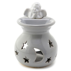 Ceramic aroma lamp Moon and stars