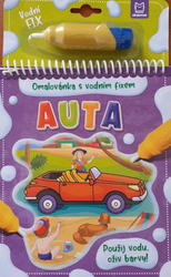 Cars - coloring book with water marker