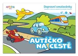 Dopravní omalovánky / Autíčko na cestě A5