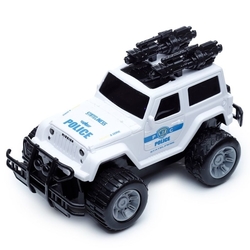 Stretchable flashing police car with sound