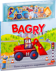 Bagry – knížka s magnetkami