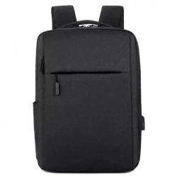 Laptop backpack with USB black