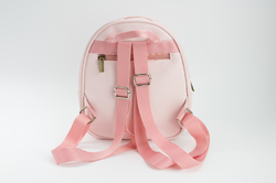 Rucksack: Mädchen mit Fahrrad