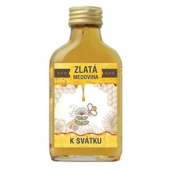 Zlatá medovina 100 ml - k svátku