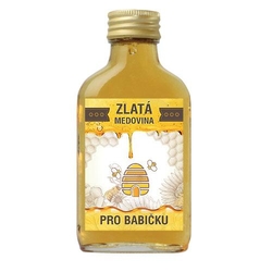 Zlatá medovina 100 ml - pro babičku