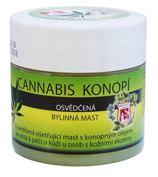 Cannabis konopí bylinná mast 150 ml
