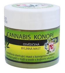 Cannabis konopí bylinná mast 150 ml 