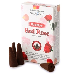 Backflow Stamford Scent Cones - Red Rose (Puckator)