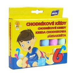 Chodníkové křídy kulaté