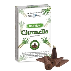 Stamford Backflow Scent Cones - Citronella Lemongrass (Puckator)