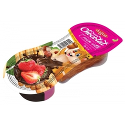 Chocotat 25g - Erdbeercreme + Stöcke