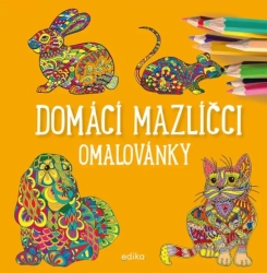 Domácí mazlíčci - omalovánky - Julie Bezděková