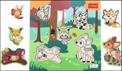 Wooden insert Forest