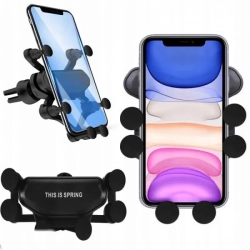 Gravitační držák telefonu