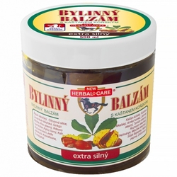 Balzám bylinný s kaštanem koňským EXTRA SILNÝ 500ml 