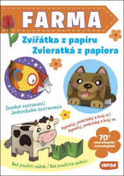 Farma - Zvieratá z papiera / zvieratky z papiera