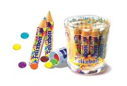 Felixbon Chocolate Drage Candy 15g - barevná pastelka s draže 