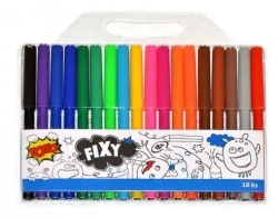 Felt -tip pens 18 colors