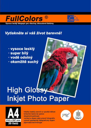 Photo paper A4 150g/20 sheets