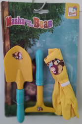 Máša a Medvěd: Zahradní náčiní - set