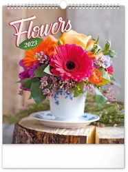 Calendar 2023 Wall: flowers, 30 × 34 cm
