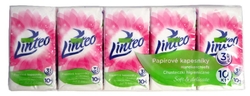 Kapesníčky Linteo 10x10 3 vrst
