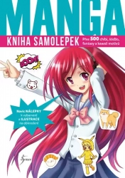 Buch des Aufklebers: Manga