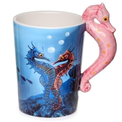 Ceramic Mug Seahorse (Puckator)