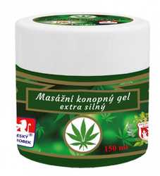 Konopný gel Cannabis 150 ml extra silný