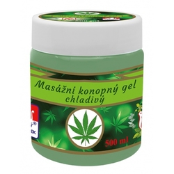 Konopný gel Cannabis 500 ml chladivý