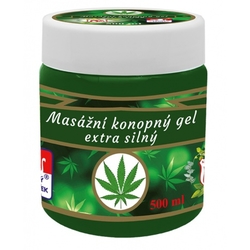Hanfgel Cannabis 500 ml extra stark 