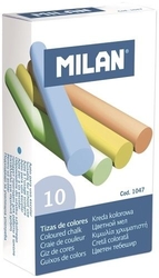 Křída školní barevná Milan 10s
