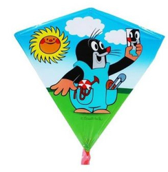 Flying kite Mole and mirror 68 x 73 cm