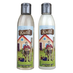 Sada kniha pro kutily – gel 200 ml a šampon 200 ml (Bohemia Gift)